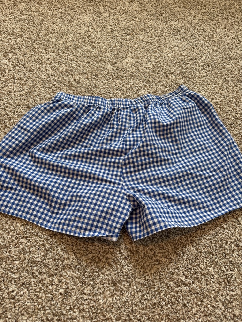 Gingham Boxer Shorts Trio - Black, Red & Blue - Picture 6 of 6